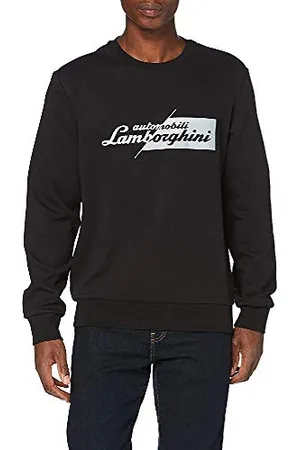 AUTOMOBILI LAMBORGHINI Herren Felpa Automobili Slashed Logo Pullover, , M