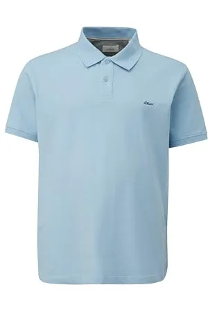 QS by s.Oliver Poloshirt mit Logo-Detail
