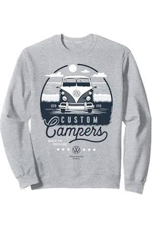 Volkswagen Typ 2 Campervan Custom Campers Sweatshirt