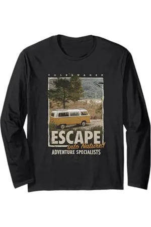 Volkswagen Wohnmobil entfliehen in die Natur! Abenteuerspezialisten Langarmshirt