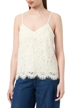 Y.A.S Y.A.S Damen PERLA LACE Singlet S. NOOS Top, , X-Large