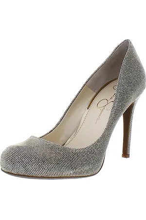 Jessica Simpson Damen Calie Pumps, Gold Multi-Glitter Gabor, 39 EU