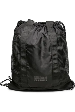Urban classics Unisex TB4291-Recycled Polyester Multifunctional Gymbag Tasche, Black