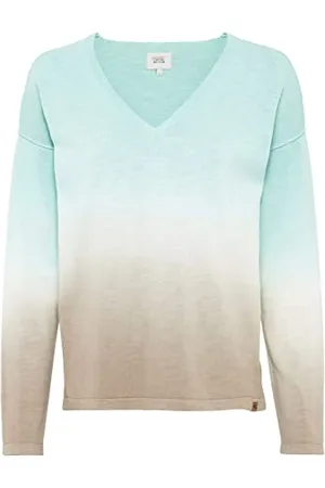Camel Active Damen Strickpullover im Dip-Dye-Effekt Womenswear-L