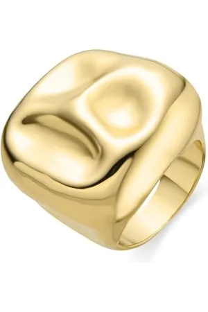 Luxenter Fioak Ring aus 18-karätigem Gelbgold, Metall, Kein Edelstein