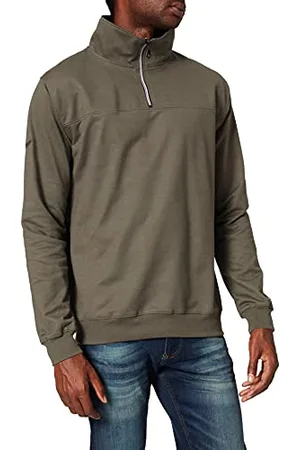 Trigema Herren Sweatshirt mit Reißverschluss