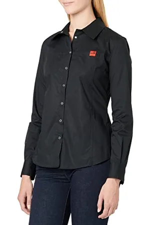 Moschino Damen Slim Fit Long Sleeves With Chest Pockets Shirt, , 40 EU