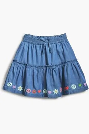 Desigual Mädchen Skirt_tila Rock, , 14 Jahre