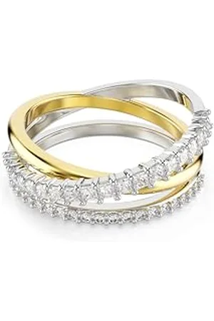 Swarovski Hyperbola Ring, Verschiedene Schliffe, , Metallmix, 60