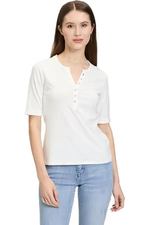 Betty Barclay Damen 2384/1881 T-Shirts, Offwhite, 40