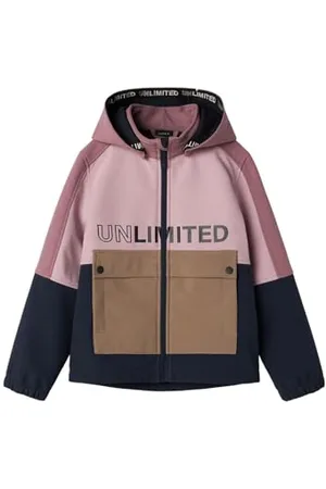 NAME IT Mädchen NKFALFA08 Softshell Jacket Unlimited FO Softshelljacke, , 134
