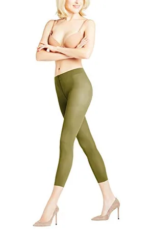 Falke Damen Pure Matt 50 DEN Capri W LE halb-Blickdicht einfarbig 1 Stück Leggings, , S