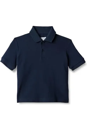 Amazon Jungen Poloshirt aus Baumwoll-Piqué mit Stretch-Anteil, , 9 Jahre