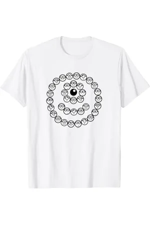 Minions Smiling Faces Smiley Face Collage T-Shirt