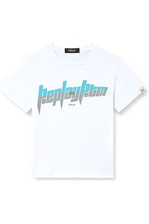 Replay Jungen Oversize T-Shirt aus Baumwolle