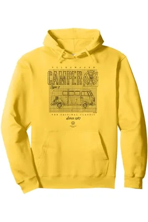 Volkswagen Typ 2 VW Camper Van Der Original Classic Pullover Hoodie