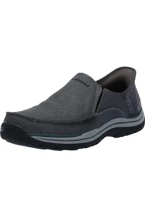 Skechers Herren Expected-Cayson 205167 Moc Toe Canvas Slip-Ins, , 46 EU