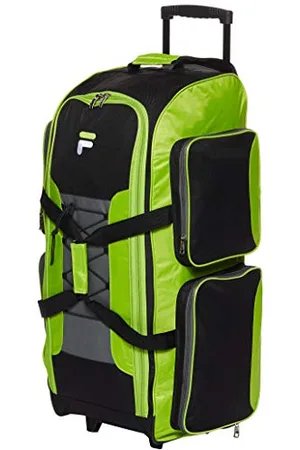 Fila 81,3 cm großes, leichtes Rollen, Schwarz, Einheitsgröße, , Einheitsgröße, Leichte Reisetasche mit Rollen, 81,3 cm