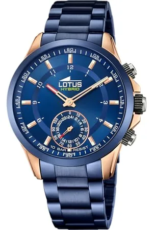 Lotus Uhr Für Herren 18809/1 Connected Multi Edelstahl Case BlauEdelstahl Band