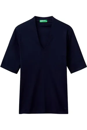 Benetton Damen 3ga2d400u T-Shirt, , Medium
