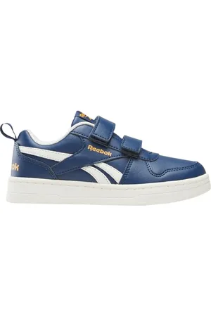 Reebok ROYAL Prime 2.0 TWO STRAP Sneaker, BATIKBLUE/CHALK/ELECTRICAMBER, 34 EU
