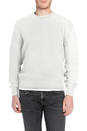 Replay Herren Basic Pullover Baumwolle, , XS