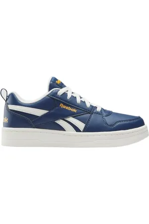 Reebok ROYAL Prime 2.0 Sneaker, BATIKBLUE/Chalk/ELECTRICAMBER, 30.5 EU