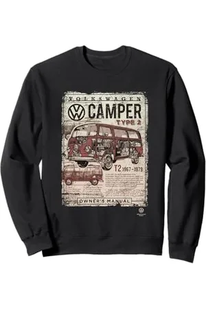 Volkswagen Typ 2 Camper Bedienungsanleitung Sweatshirt