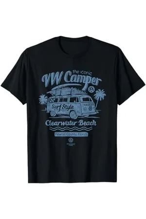 Volkswagen Der ikonische VW Camper Van Clearwater Beach Florida T-Shirt