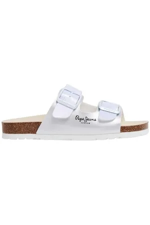 Pepe Jeans Mädchen Oban Bay G Sandale, Weiß (Off White), 6