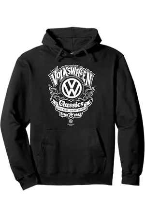 Volkswagen Flammendes VW-Biker-Logo von Pullover Hoodie