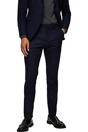 SELECTED Herren SLHSLIM-MYLOIVER DK TRS B NOOS Anzughose, , W(Herstellergröße: 42)