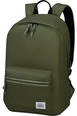 American Tourister Unisex Brightup Backpacks, Olive Green, Backpack 42.5 cm, Backpacks