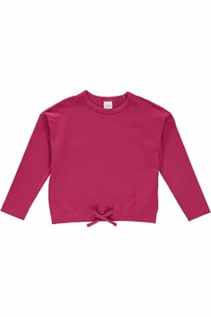Green Cotton Jungen Alfa Volume L/S T Shirt, , 134 EU