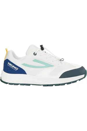Viking Century WP SL Walking Shoe, Eggshell/Blue, 36 EU