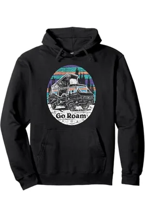 Volkswagen VW Wohnmobil Go Roam Campen auf dem Land Pullover Hoodie