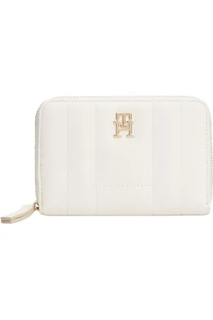 Tommy Hilfiger Damen Geldbörse Feminine mit Reißverschluss, Elfenbein (Ivory Petal), Einheitsgröße