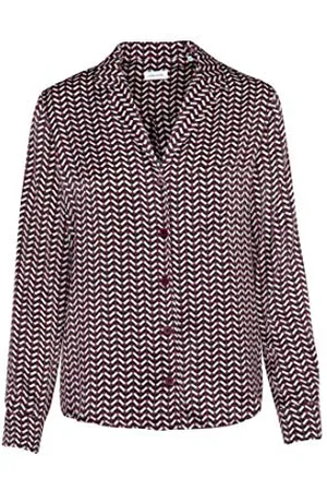 Seidensticker Damen Damesblouse - modieuze blouse reverskraagblouse regular fit lange mouwen 100% Bluse, , 42 EU