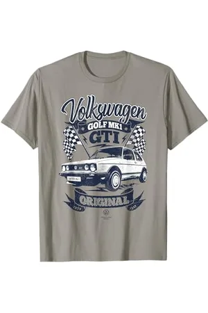 Volkswagen Golf GTI MK1 Original Rennflaggen T-Shirt