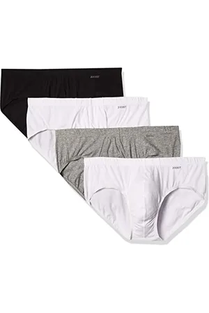2Xist )IST Essential Herren-Bikini-Slip aus Baumwolle, 4er-Pack, , Small