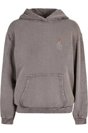 Merchcode Damen Sweatshirt, Grau, L