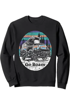 Volkswagen VW Wohnmobil Go Roam Campen auf dem Land Sweatshirt