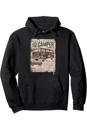 Volkswagen Typ 2 Camper Bedienungsanleitung Pullover Hoodie