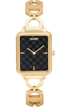 JOOP! Armbanduhr Damen Quarzuhr Analog, mit Edelstahl Armband, , 5 bar Wasserdicht, Kommt in Uhren Geschenk Box, 2036592