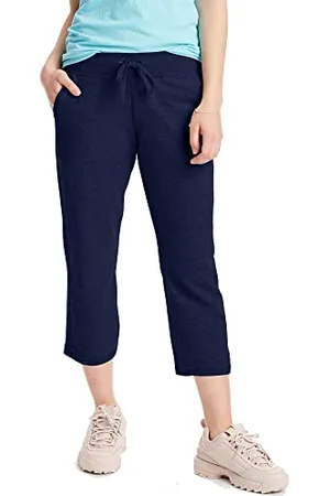 Hanes Damen French Terry Pocket Capri, , M