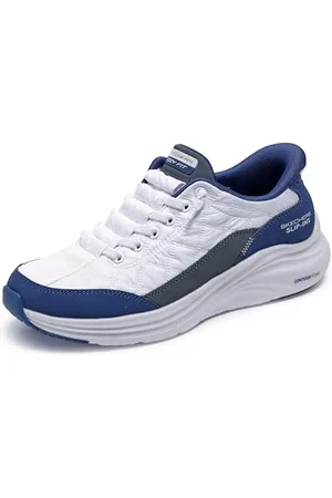 Skechers Damen Contour Foam Sneaker, White, 39 EU