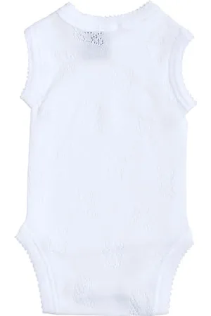 BABIDU Baby-Mädchen Body Tirante Cruzado Calado Ositos Unterwäsche-Set, , 12 Monate
