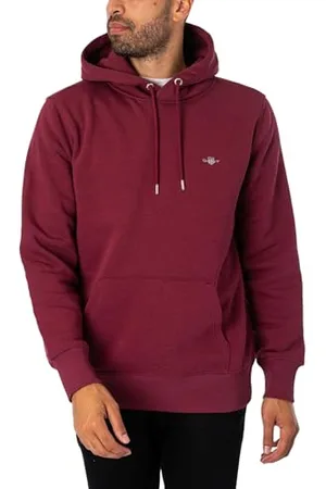 GANT Herren REG Shield Hoodie Kapuzenpullover, , XL