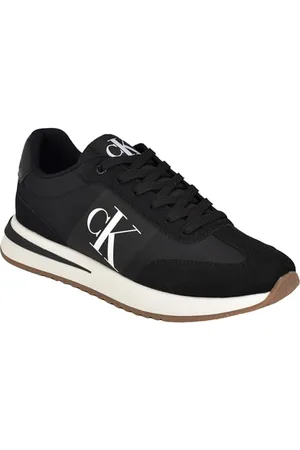 Calvin Klein Pezrand Herren-Sneaker, Schwarz, 43.5 EU