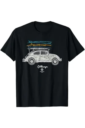 Volkswagen Beetle Surfboard Dachträger T-Shirt